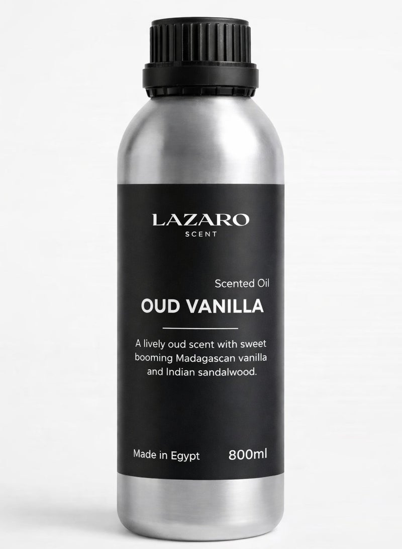   لازارو سينت زيت عود بالفانيليا معطر - 800 ml - Image 1